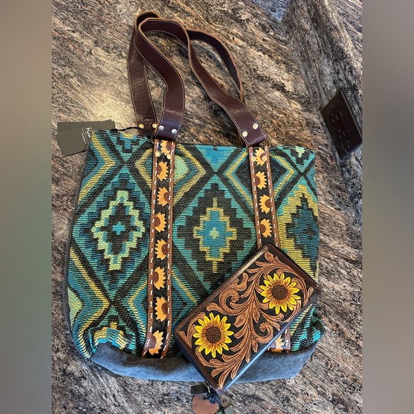 Myra Bag Handbags - NWT Tote Purse and NWT Wallet